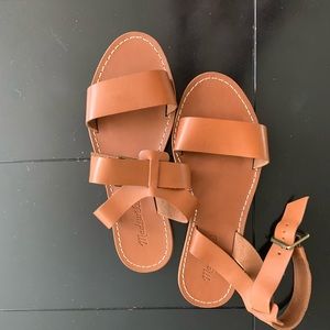 Madewell boardwalk ankle-strap sandals